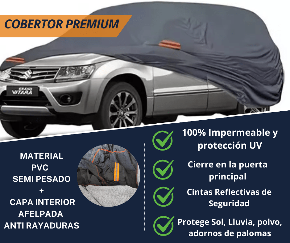 COBERTOR AUTO/CAMIONETA - My StoreCOBERTOR AUTO/CAMIONETA